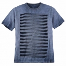 T-Shirt mit Streifen-Print