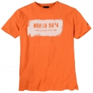 NORTH T-Shirt mit Frontprint, kurzarm