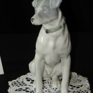 Porzellanfigur Hund Firma Gotha