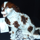 Porzellanfigur Hund Firma Herend 1903