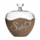 Ritzenhoff & Breker Flirt Bonboniere, Dose, Bonbondose, Keksdose, Motiv: Süßes, Nougat, 689327