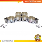 Piston Set Fits 05-09 Subaru Legacy Outback 3.0L DOHC 24V EZ30D