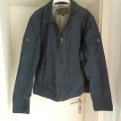 MARLBORO Classic - leichter Übergangs Blouson, dunkelblau, innen grau, XXL 54