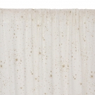Utopia curtain 146x280 gold stella/ white