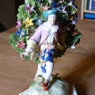 Bow porcelain dancing figures 