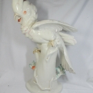 Kakadu Papagei Schwarzburger Werkstätten Künstler  H.Meisel Höhe ca.46cm 