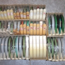 Tonbänder, Konvolut, in Schobern, 25 a 11cm, 25 Tonbandbriefe, wie abgebildet