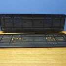 2 Würth Kennzeichenhalter 520mm Nummernschildhalter Kennzeichen Halter Paar 52cm