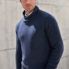 LOUIS SAYN Pullover mit halsfernem Rollkragen