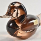 f08b73- Murano Glas Figur Ente