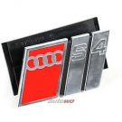 4A0853736 NEU Audi S4 C4 Schriftzug/S4 Emblem + Befestigung Kühlergrill 2ZZ 