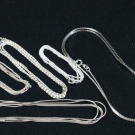 5x Halskette aus 835er-925er Silber (BA932)