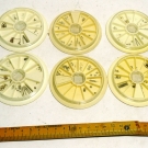 Altes Uhrmacherwerkzeug, Konvolut Prätina Uhrenersatzteile, versch. Kaliber