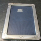 Cadre Porte-Photo Argent 925 Dimensions 23 X29 cm Bon État Idée Cadeau