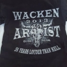 WACKEN Artist shirt 2013
