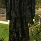 Exkl. Schwarzer Persianer Overall Gr. 36 38 Echtpelz Designer-Einzelanfertigung