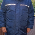 Winterjacke Kühlraumbekleidung von Tempex  Gr.54/56 DunkelblauJacke