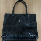 Sisley Damenhandtasche Shopper Schwarz Groß Schultertasche