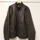 G-star Raw lederjacke Gr. XXL Schwarz