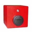 JUICE CHARGER 1 - 22kW / 11kW Ladestation Typ 2 für Tesla und Co. / ROT