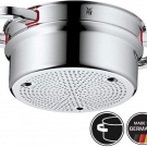 WMF Premium One Dämpfereinsatz, 20 cm, Cromargan Edelstahl poliert, Kaltgriffe, spülmaschinengeeignet