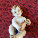 Porcelaine Allemande Ancienne/German porcelain/Meissen? /angelot/old angel