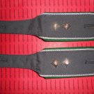 Schulterklappen Rangabzeichen Heer Hemd grün Oberleutnant ##208