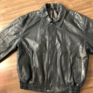 Herren Echt Lederjacke Größe XL, Dunkel Blau Romano Alla Moda