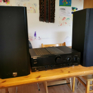 Kenwood KA-4020 Stereo-Vollverstärker + Heco Interior Reflex 20 H