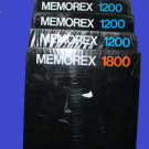 4 Tonbänder 1200 Memorex und 1 Tonband 1800 Memorex in OVP