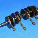 Kawasaki ZZR 600 ZX600D (90-93) 396-1 Kurbelwelle mit Pleueln komplett