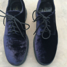 MARCCAIN Plateau-Schnürer in dunkelblau, Gr. 39