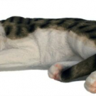 Katzenfigur Figur Katze Hauskatze "Murli" Gartenfigur Tierfigur Kätzchen Mietze