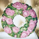 latex mould for making this lovely flower ring plaque