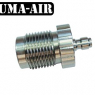 Din 300 adaptor to a male quick connect coupler (foster)