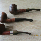 3 PFEIFEN, Tabakpfeifen, PERTERSONS,MASTER Fi Gr 1, VAUEN INTER STYLE