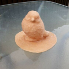 Garden Ornament Latex rubber mould Of A Robin