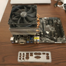 Asrock H87 Pro4, Intel i5 4440, 8gb Corsair DDR1600, Scythe Kabuto II Ersatzteil