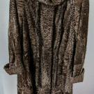 Vintage / retro Pelz - SWAKARA Breitschwanz-Persianer Mantel, braun - gebraucht