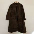 Persianer Mantel Swakara  (Kürschner-Modell) Größe 44/46 