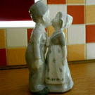 Antique Gebruder Heubach Figurine The Dutch Couple 1882 -1915