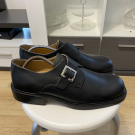Dülkener Fashion Lederschuhe Monk Strap Made in Germany Gr. 46